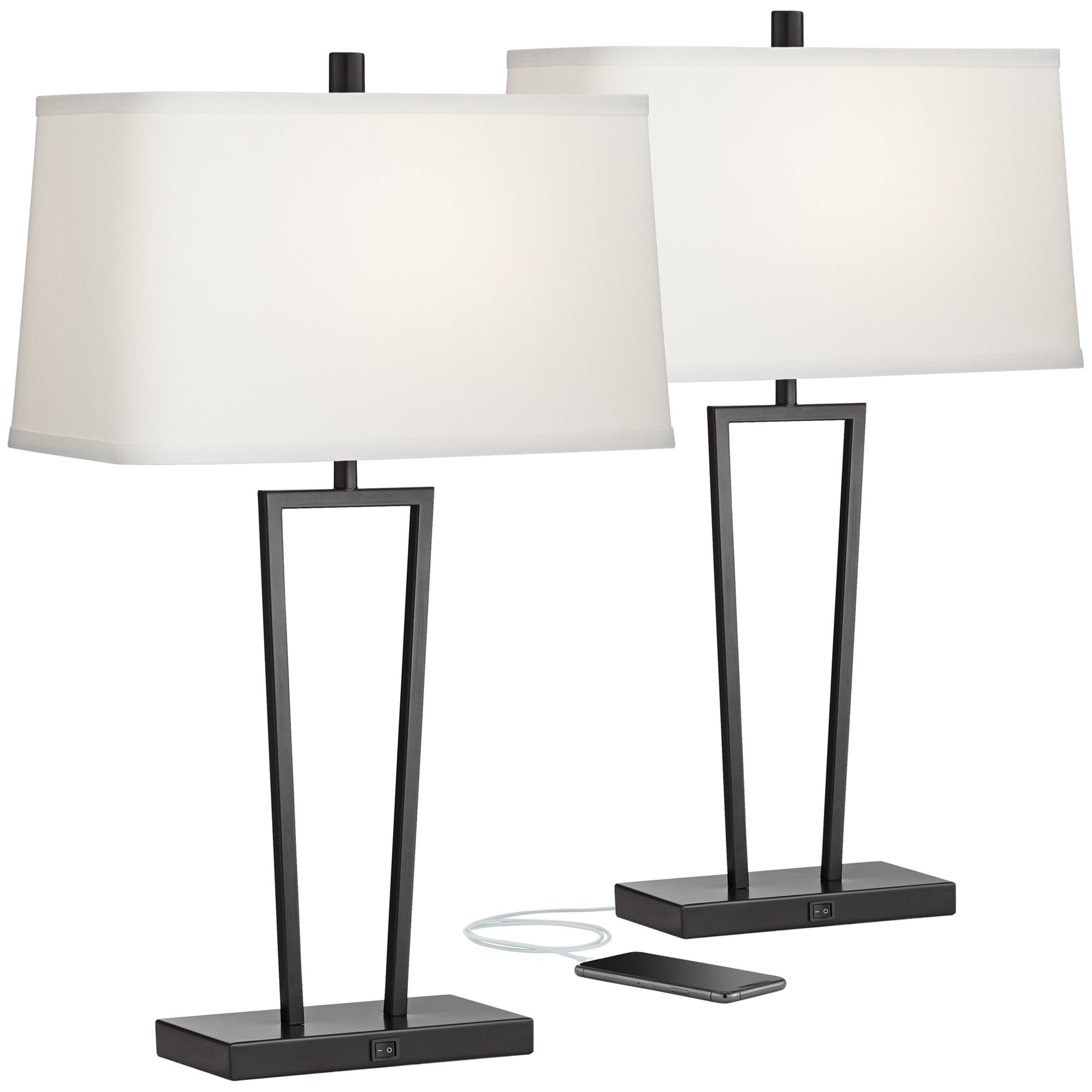 modern table lamps with usb