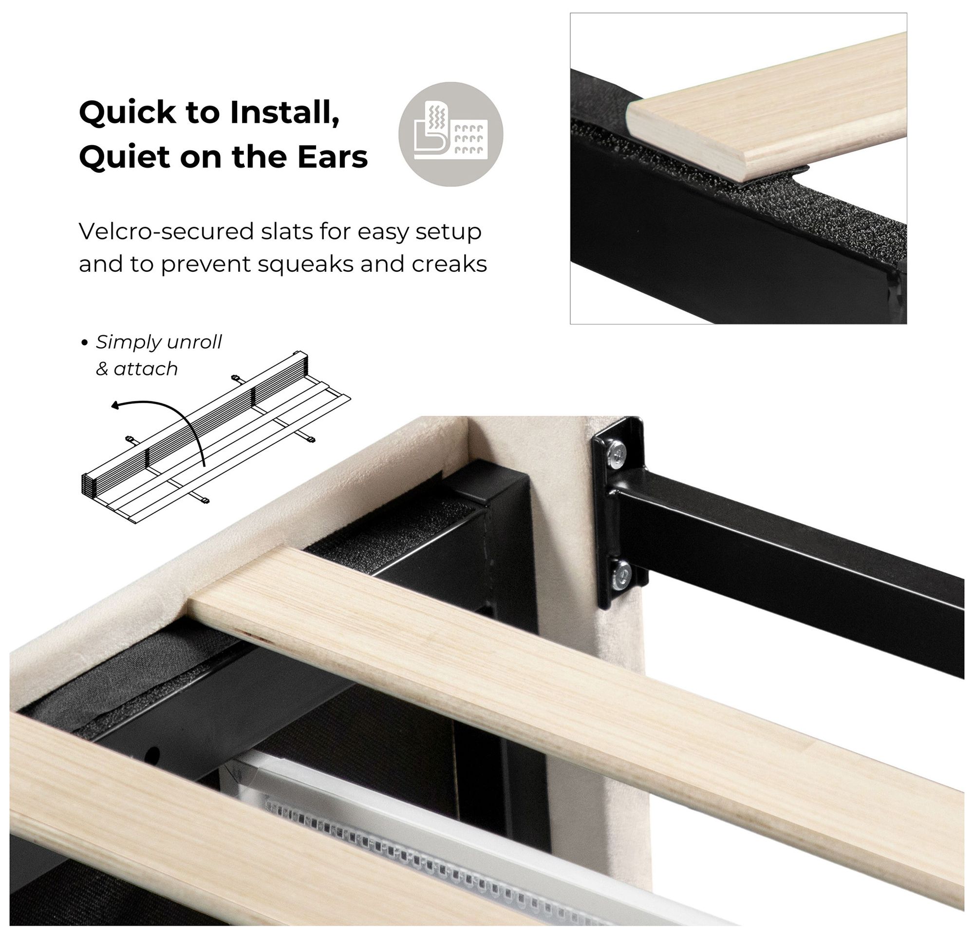 Cole Ivory Upholstered Queen Platform Bed With 4 Side Drawers