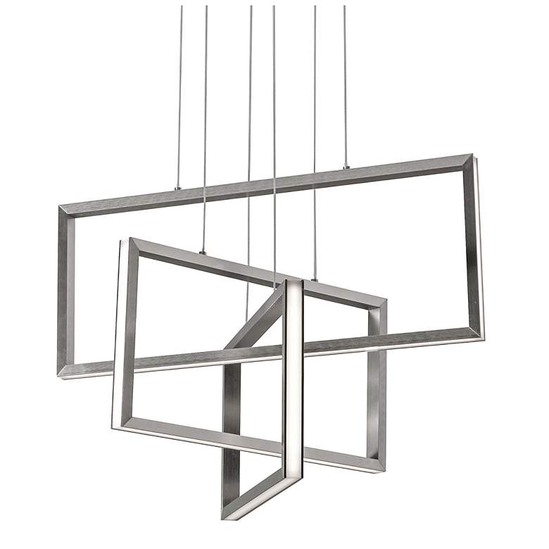 Image 1 Cole Pendant - LED 36W - 2800 Lm - 120V - Satin Nickel