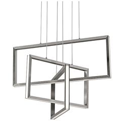 Cole Pendant - LED 36W - 2800 Lm - 120V - Satin Nickel
