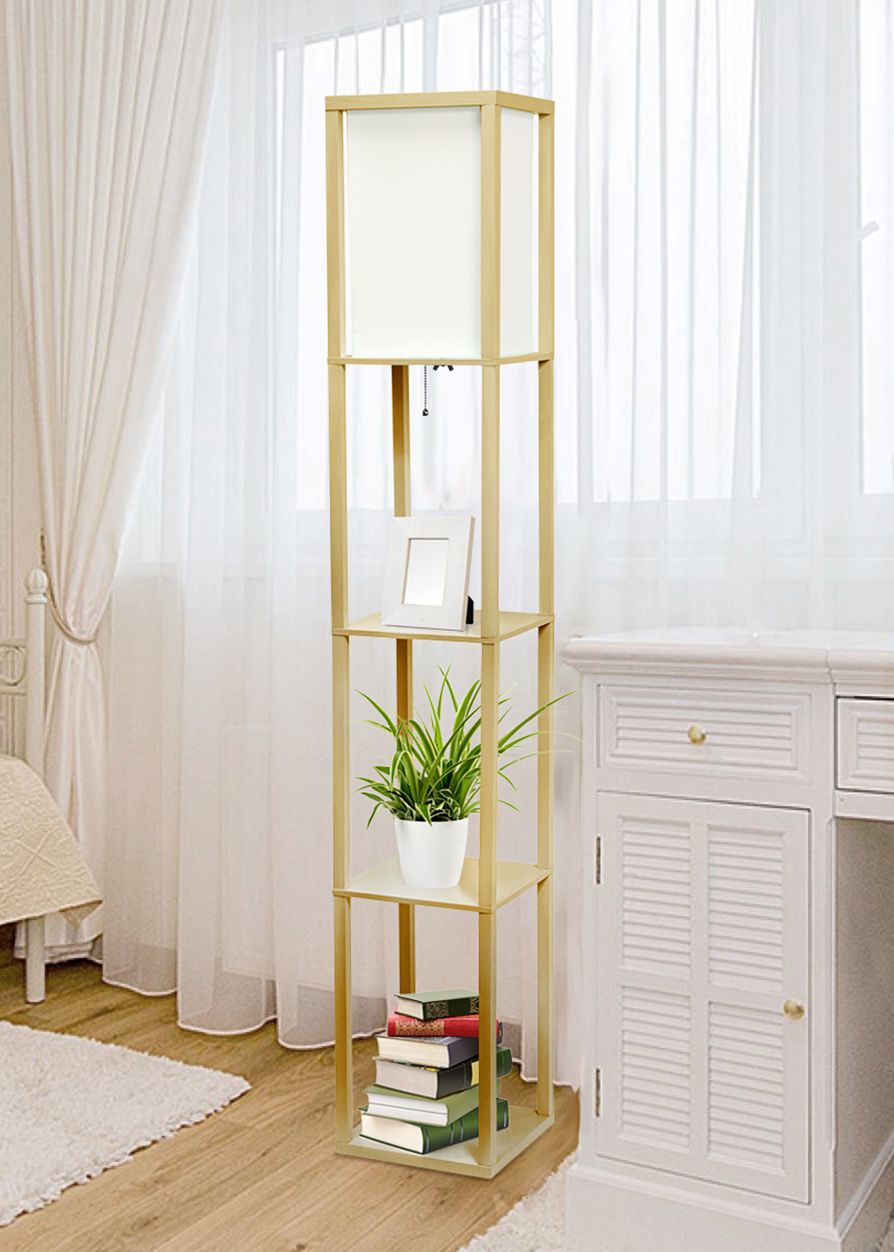 storage floor lamp