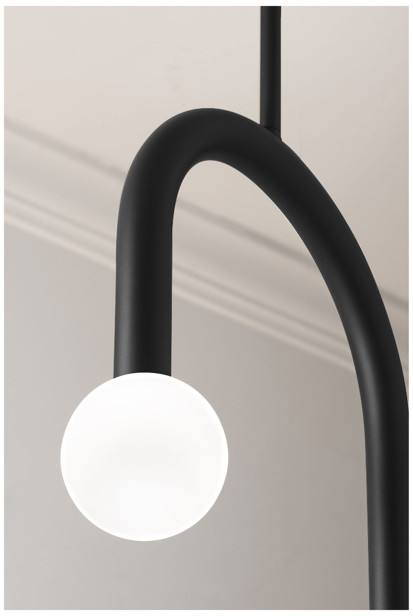 Image 5 Colette 12" Wide Black LED Pendant more views