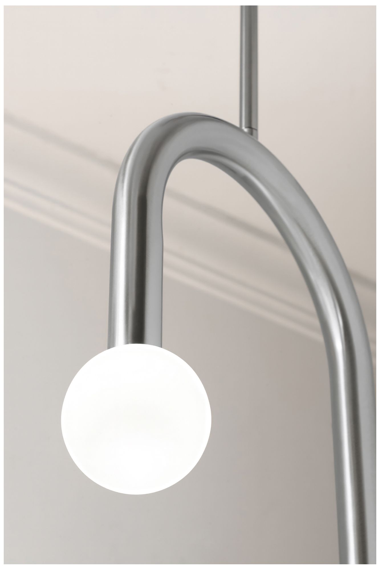 Image 5 Colette 12" Wide Polished Chrome LED Pendant more views