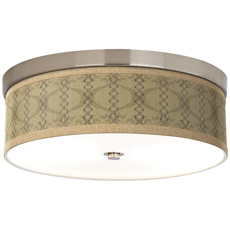 Image 1 Colette 14 inch Wide Giclee Glow Flushmount Ceiling Light