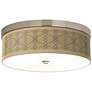 Colette 14" Wide Giclee Glow Flushmount Ceiling Light