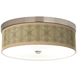 Colette 14&quot; Wide Giclee Glow Flushmount Ceiling Light