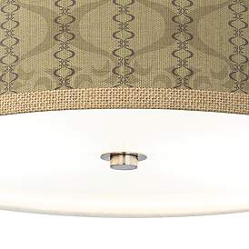 Image3 of Colette 14" Wide Giclee Glow Flushmount Ceiling Light more views
