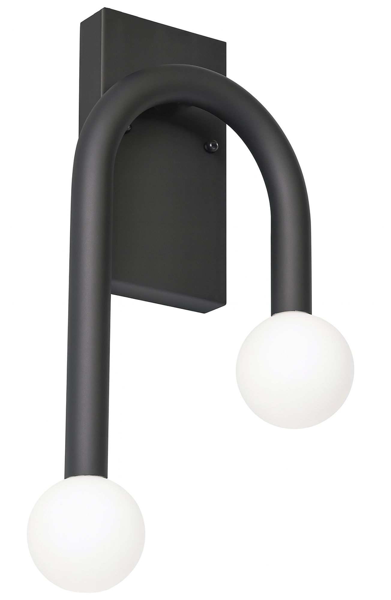 Colette 17" High Black LED Wall Sconce