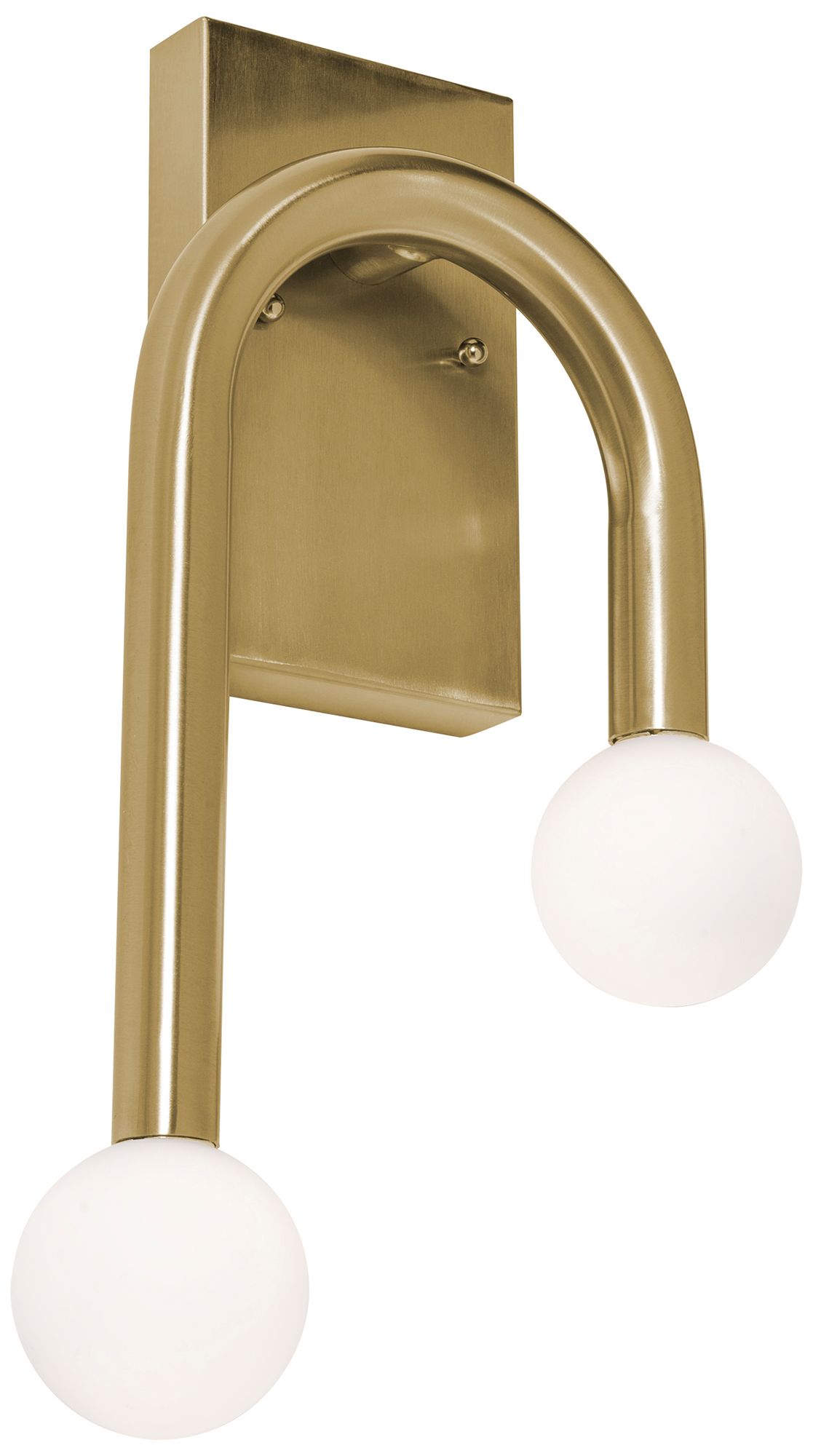 Colette 17" High Light Antique Brass LED Wall Sconce