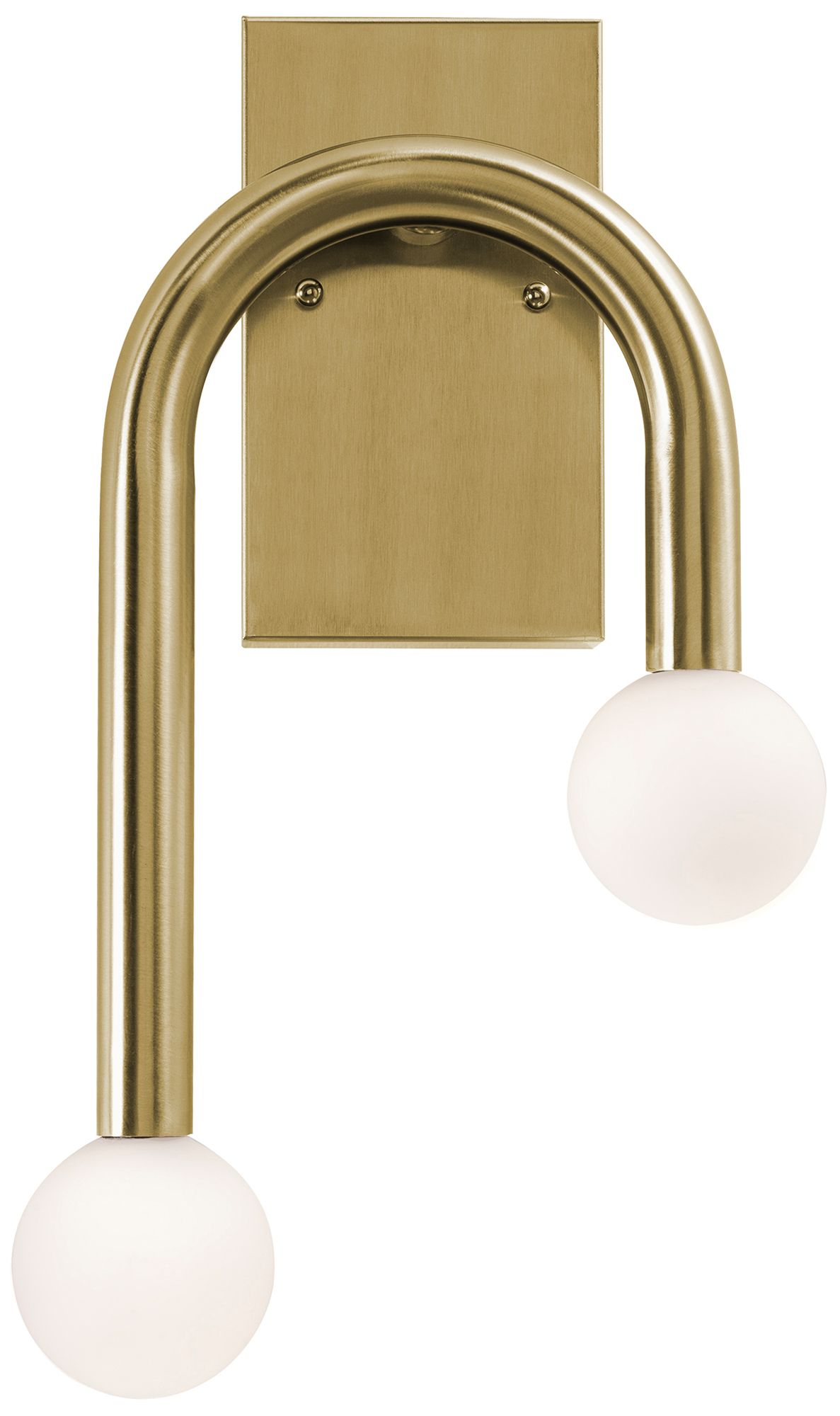 Image 3 Colette 17" High Light Antique Brass LED Wall Sconce more views