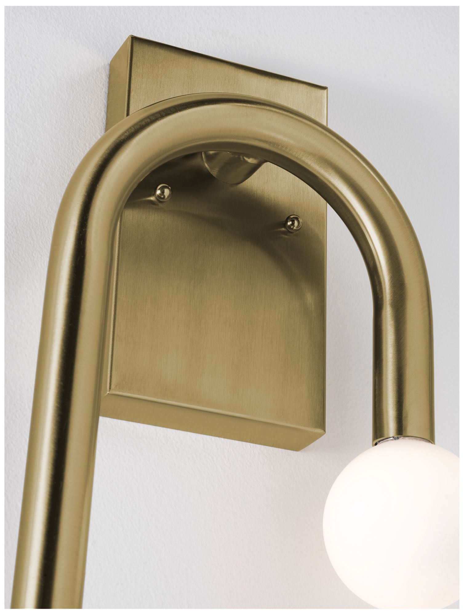 Image 5 Colette 17" High Light Antique Brass LED Wall Sconce more views