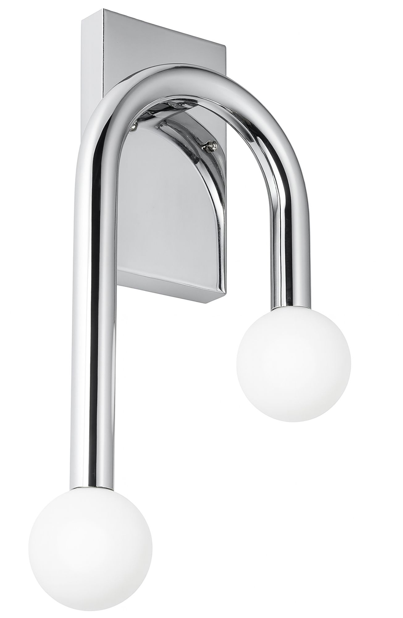 Image 2 Colette 17" High Polished Chrome LED Wall Sconce