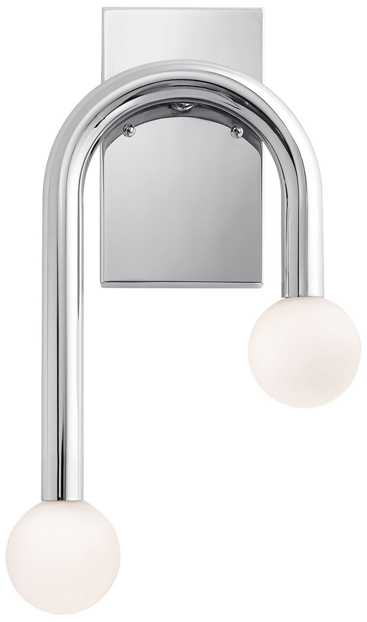 Image 3 Colette 17" High Polished Chrome LED Wall Sconce more views