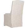 Colette 41" High Bisque French Linen Dining Chairs Set of 2