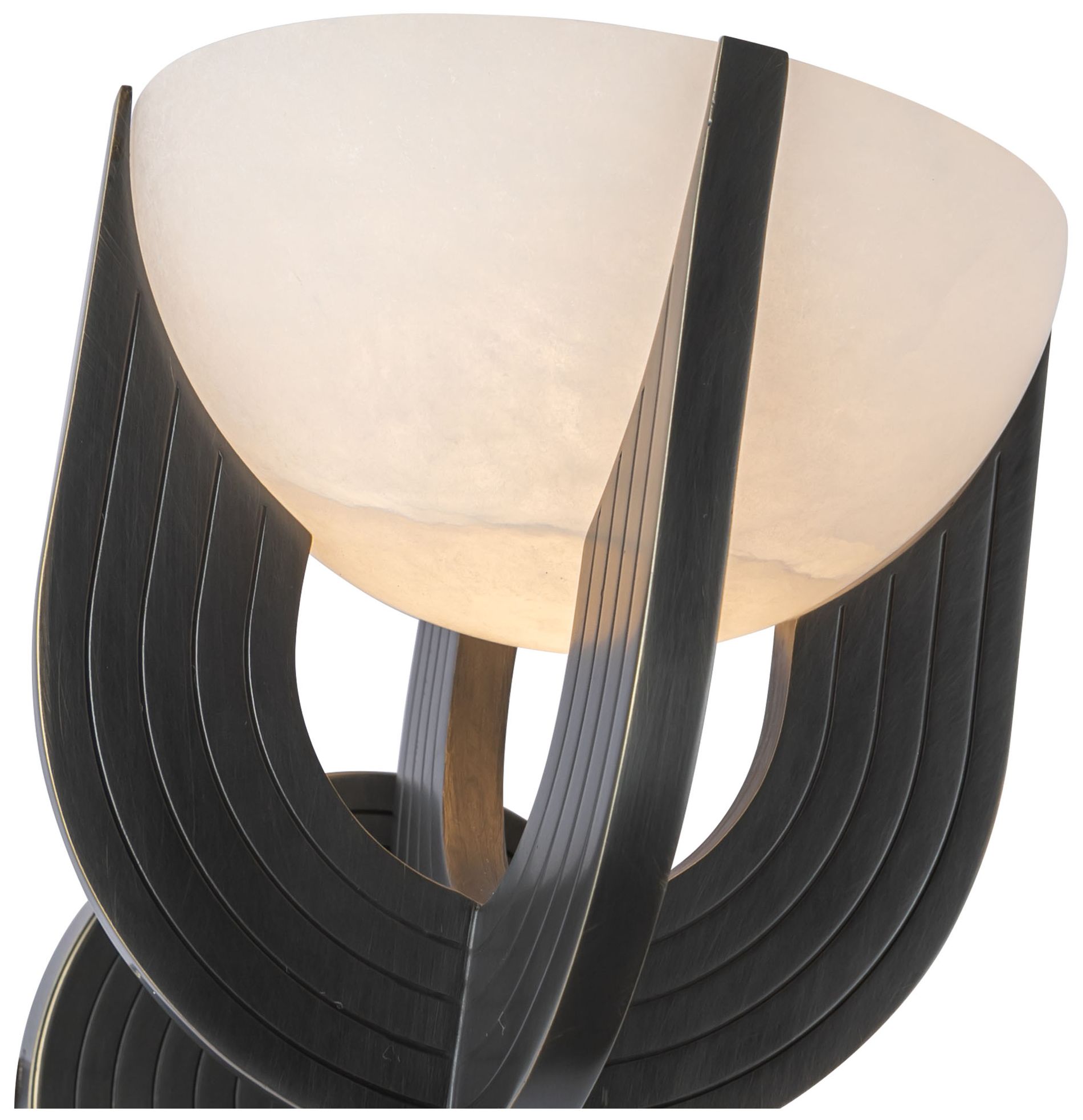 Image 4 Colette 8 1/4" High Urban Bronze LED Wall Sconce more views