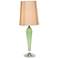 Colette Apple Glass Table Lamp with Croissant Glow Shade