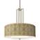 Colette Carey 24" Brushed Nickel 4-Light Chandelier