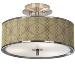Colette Giclee Glow 14&quot; Wide Ceiling Light