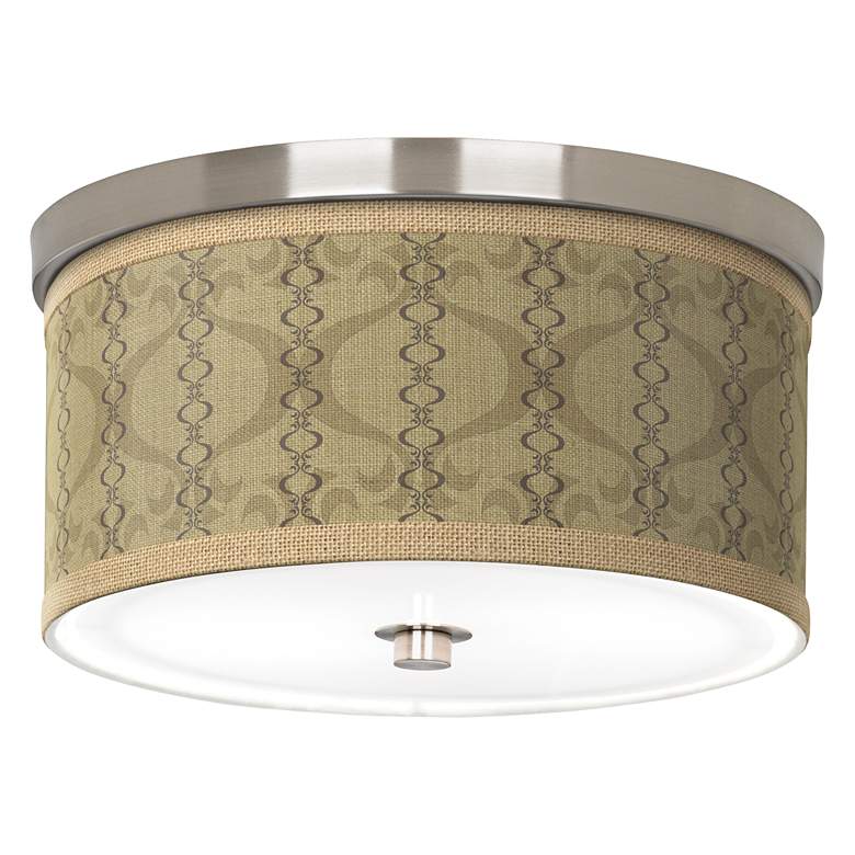 Image 1 Colette Giclee Nickel 10 1/4" Wide Ceiling Light