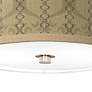 Colette Giclee Nickel 10 1/4" Wide Ceiling Light