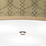 Colette Giclee Nickel 20 1/4" Wide Ceiling Light