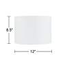 Colette Pattern Giclee Glow Lamp Shade 12x12x8.5 (Spider)
