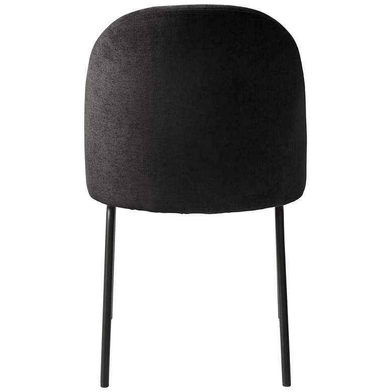 Image 7 Colford Charcoal Chenille Fabric Dining Chairs Set of 2 more views