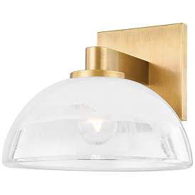 Image1 of Colin King x Troy Lighting Valen 7.25' Wall Sconce Patina Brass
