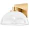 Colin King x Troy Lighting Valen 7.25' Wall Sconce Patina Brass
