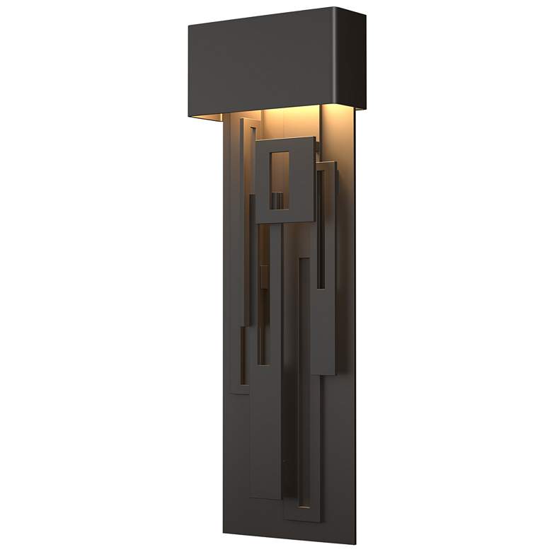 Image 1 Collage 27.1"H Large Coastal Oil Rubbed Bronze Dark Sky LED Outdoor Sc