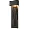 Collage 27.1"H Large Coastal Oil Rubbed Bronze Dark Sky LED Outdoor Sc