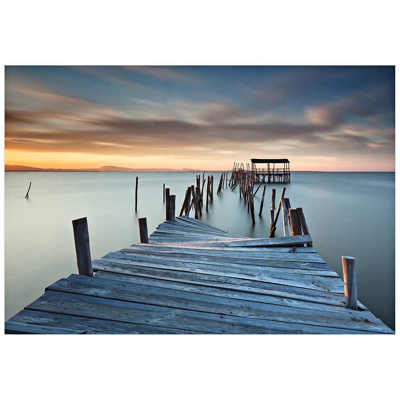 Image 1 Collapsed Dock 32 inch Wide Wall Art Print