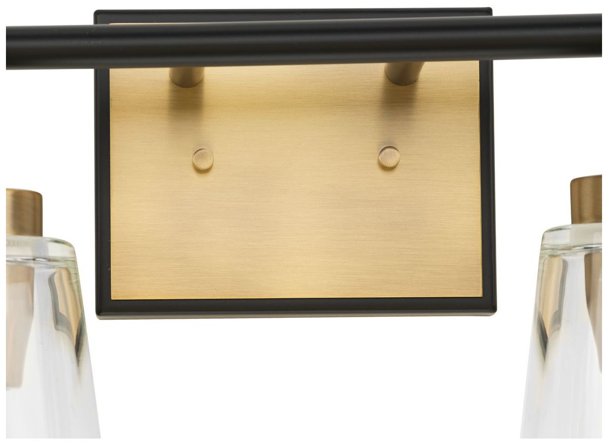 Collection Four-Light Matte Black Luxe Industrial Bath & Vanity Light