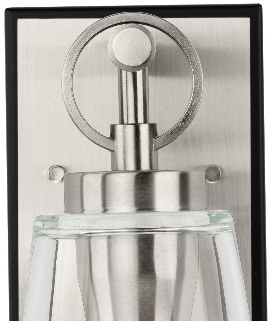 Image 7 Collection One-Light Matte Black Luxe Industrial Bath & Vanity Light more views