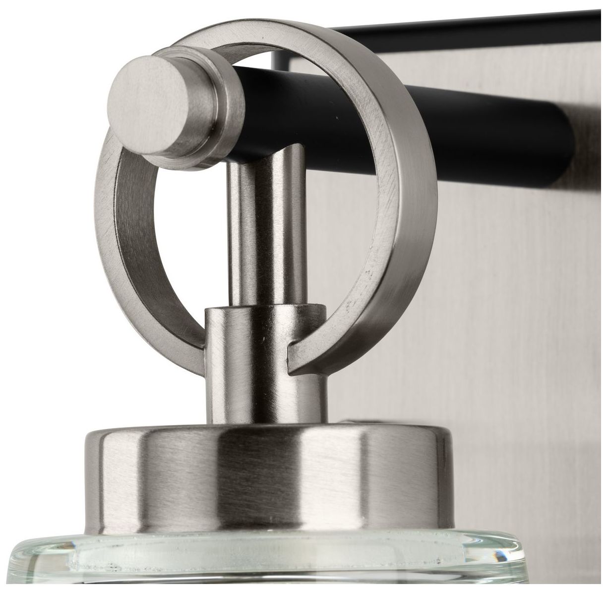 Collection One-Light Matte Black Luxe Industrial Bath & Vanity Light