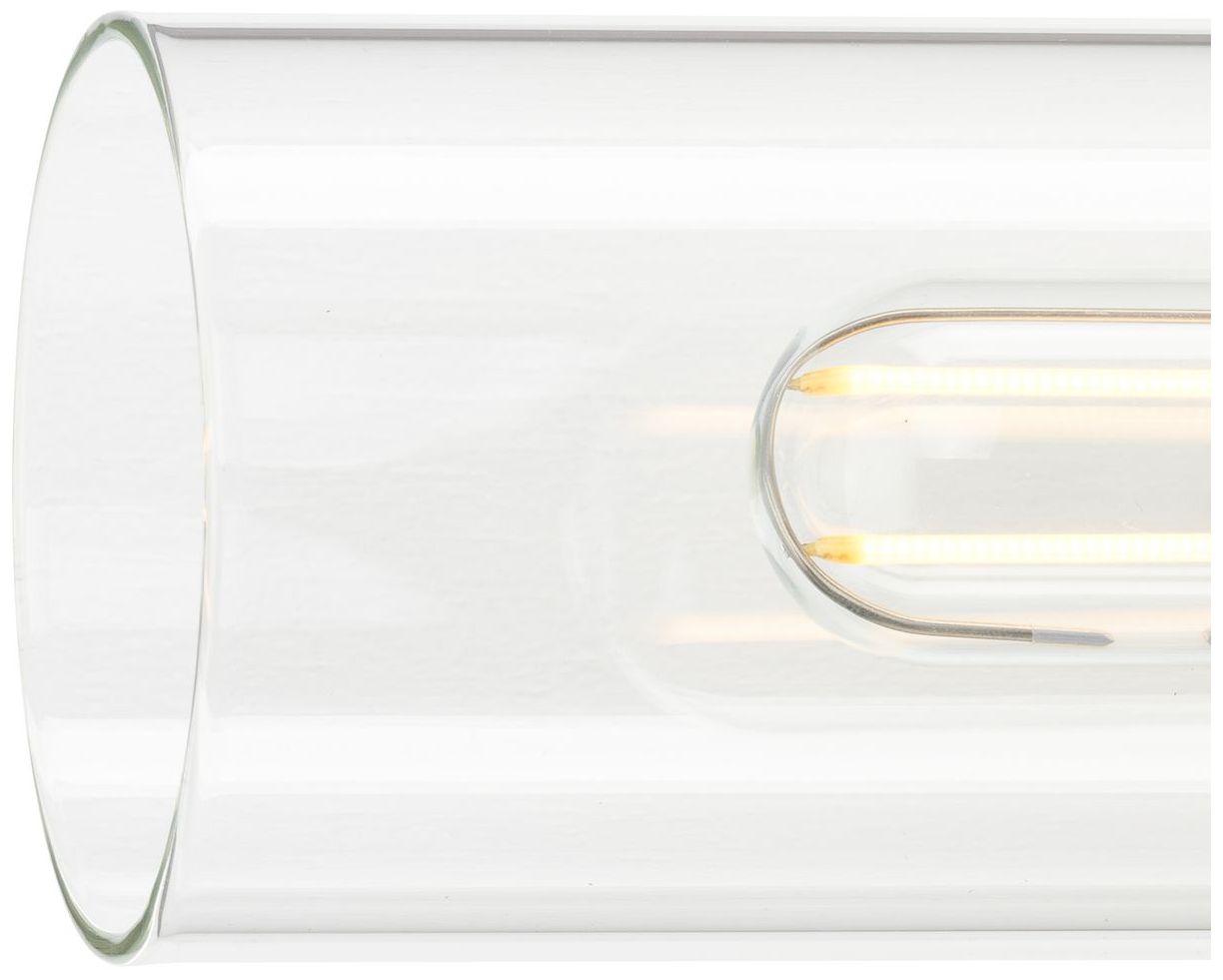 Image 6 Collection Two-Light Clear Glass Modern Style Bath Vanity Wall Light more views