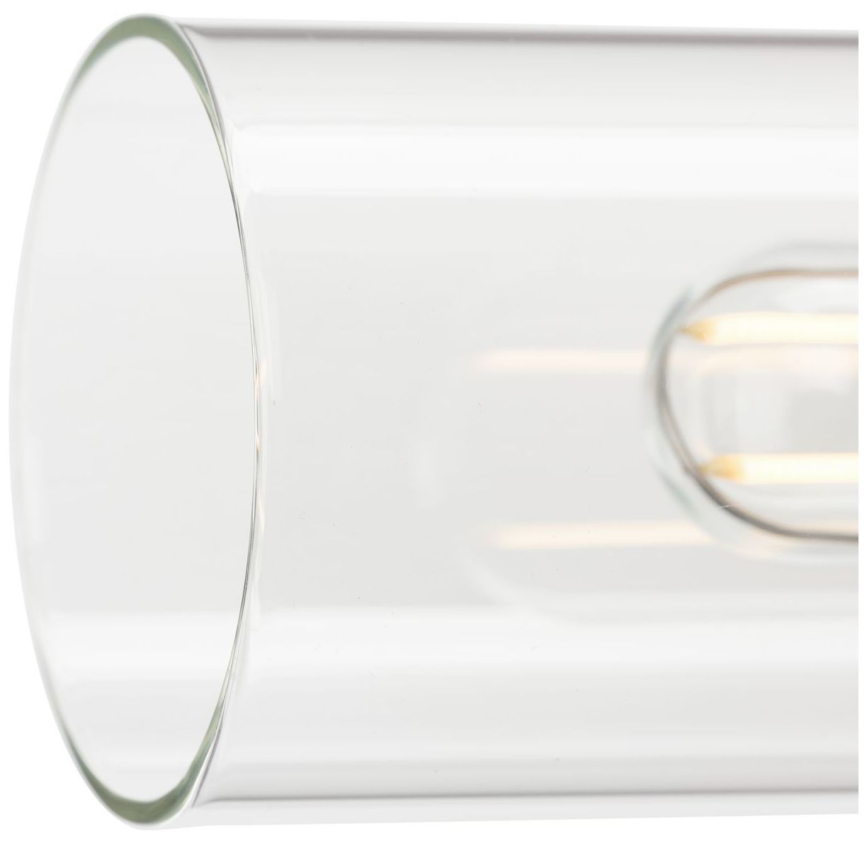 Image 7 Collection Two-Light Clear Glass Modern Style Bath Vanity Wall Light more views