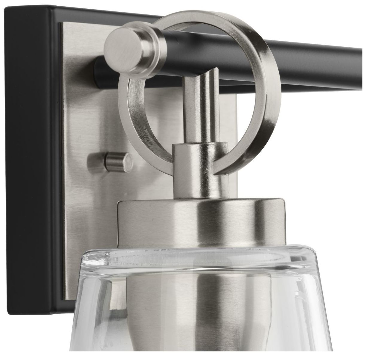 Collection Two-Light Matte Black Luxe Industrial Bath & Vanity Light
