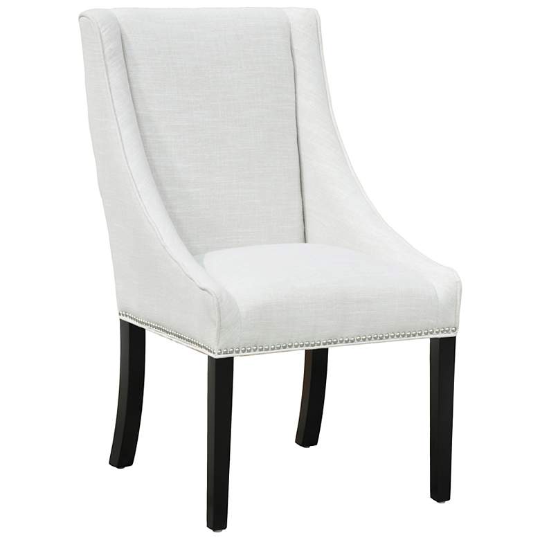 Image 1 Collina Ivory Linen Side Chair