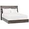 Collina Vintage Oak Wood Platform Bed