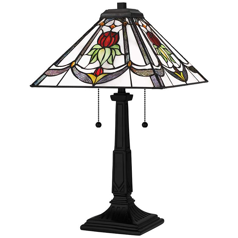 Image 2 Collingwood 2-Light Matte Black Table Lamp