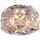 Collins 13" Wide Clear Glass Ceiling Light by Crystorama