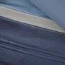 3_Collins Navy Striped Microsuede 7-Piece Queen Comforter Set more views