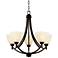Coloma 24 1/2"W 5-Light Oil-Rubbed Bronze Chandelier
