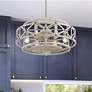 2_Colonade 6-Light Fan D'Lier in Provence with Gold Accents