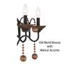 5_Colonial Charm 28" Wide Old Bronze 5-Light Chandelier more views