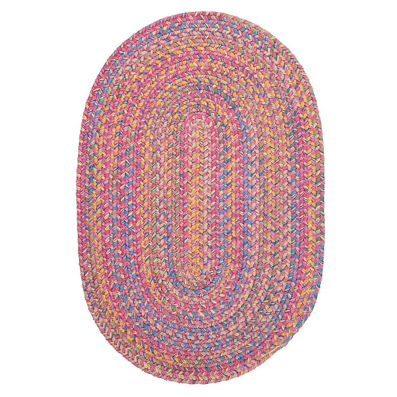 Image 1 Colonial Mills Botanical Isle BI70R 5'x8' Punch Rug