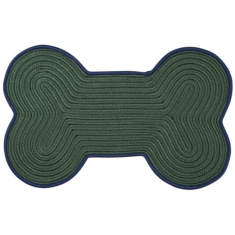 Image 1 Colonial Mills Color Edge CE11 2&#39;8 inchx1&#39;8 inch Emerald Pet Rug