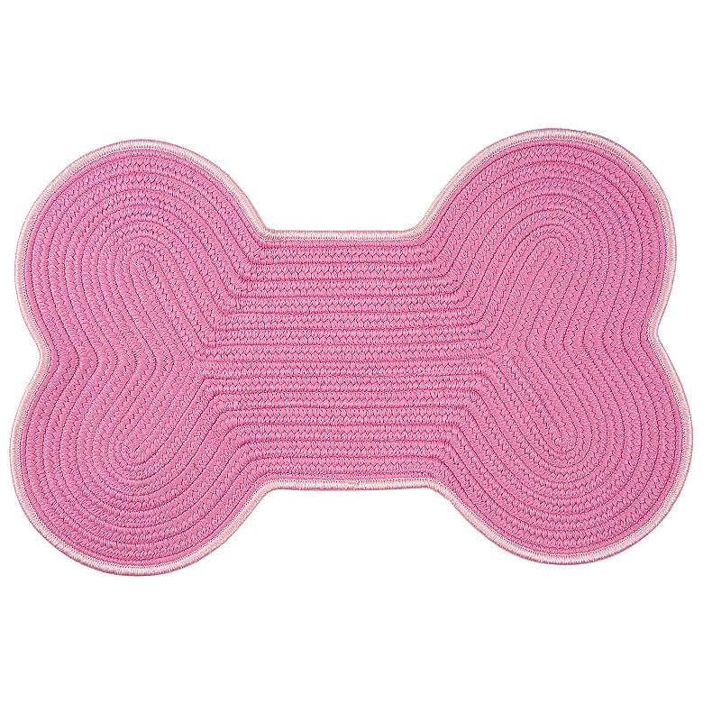 Image 1 Colonial Mills Color Edge CE71 2&#39;8 inchx1&#39;8 inch Pink Pet Rug