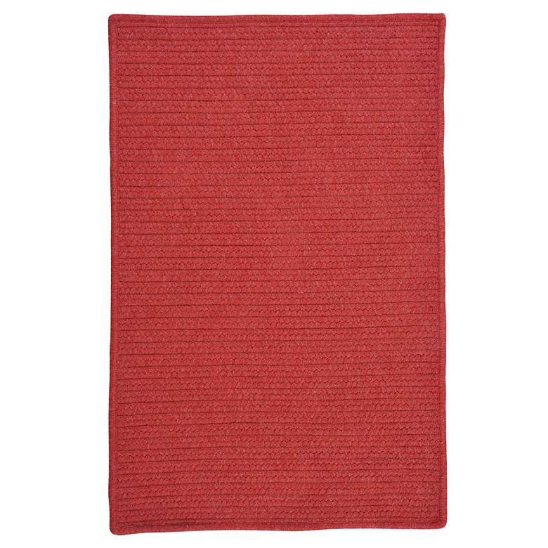 Image 1 Colonial Mills Courtyard CY52R 5&#39;x8&#39; Red Area Rug